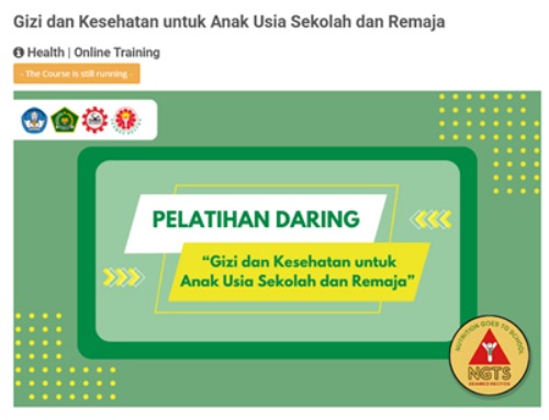 SEAMEO RECFON Organized the Online Training on Nutrition and Health for School-Aged Children and Adolescents